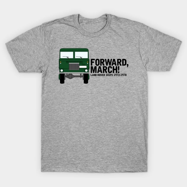 Forward, March! T-Shirt by The Lemon Stationery & Gift Co